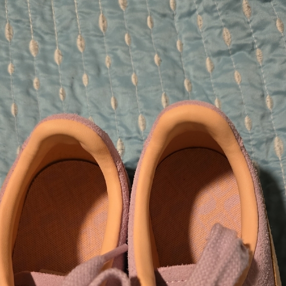 Puma Women's Palermo Sneakers - Lavender and Peach - Picture 6 of 7